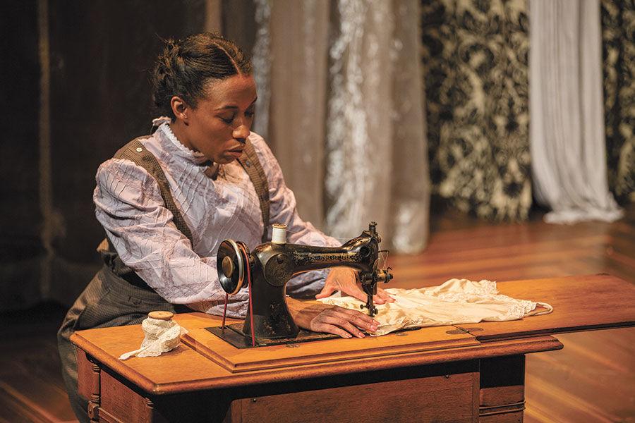 Jacqueline Thompson’s performance in the New Jewish Theater’s production of ‘Intimate Apparel’ won the St. Louis Theater Circle’s award for  Lead Actress in a Drama. Photo: Eric Woolsey