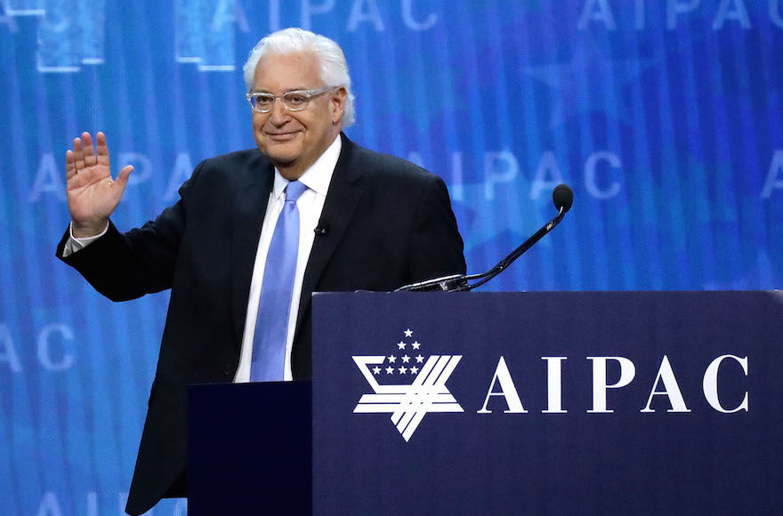 Beneficiary of charity led by David Friedman is not on terrorist list, State Department says