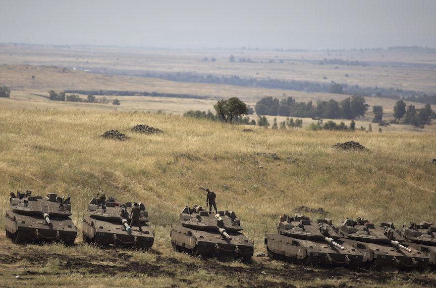 Israeli+military+opens+surprise+exercise+in+the+Golan