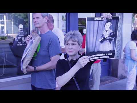 Video: JCRC calls attentions to treatment of refugees through MS St. Louis vigil