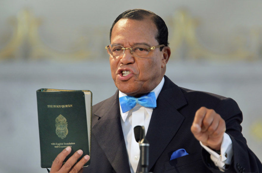 Louis+Farrakhan+attacks+Jews+and+Judaism+from+his+Chicago+pulpit
