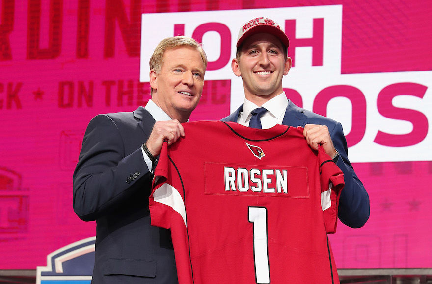 Jewish+rookie+quarterback+Josh+Rosen+to+start+for+Arizona+Cardinals