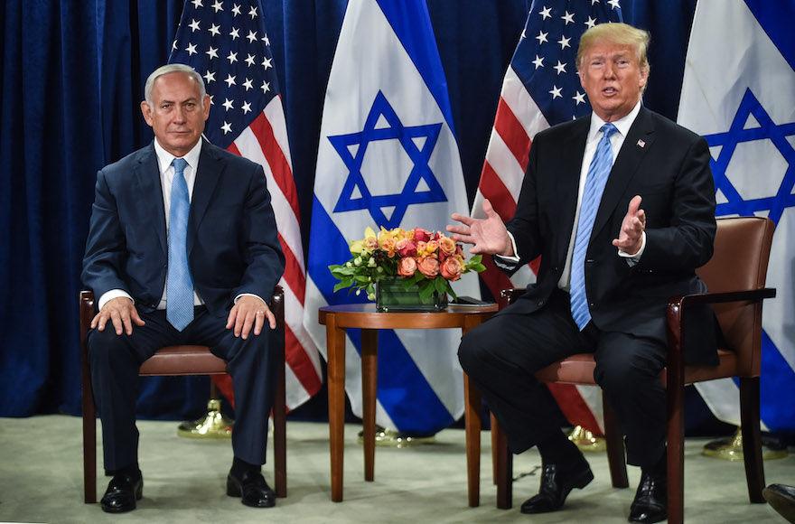 Trump%2C+alongside+Netanyahu%2C+says+he+favors+two-state+solution