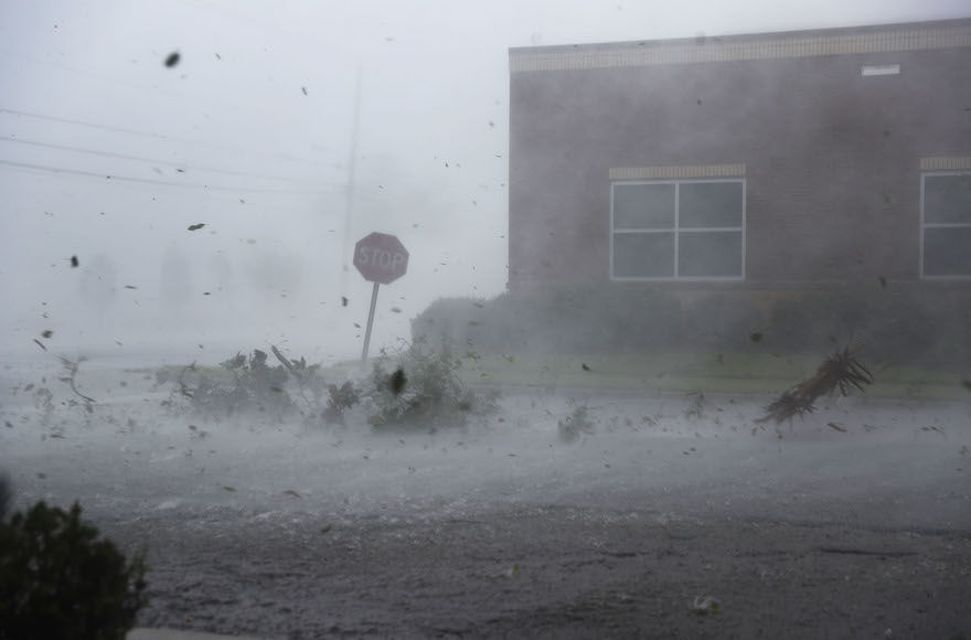 On Sunday, the rabbi moved to Florida’s Panhandle. On Wednesday, Hurricane Michael hit.