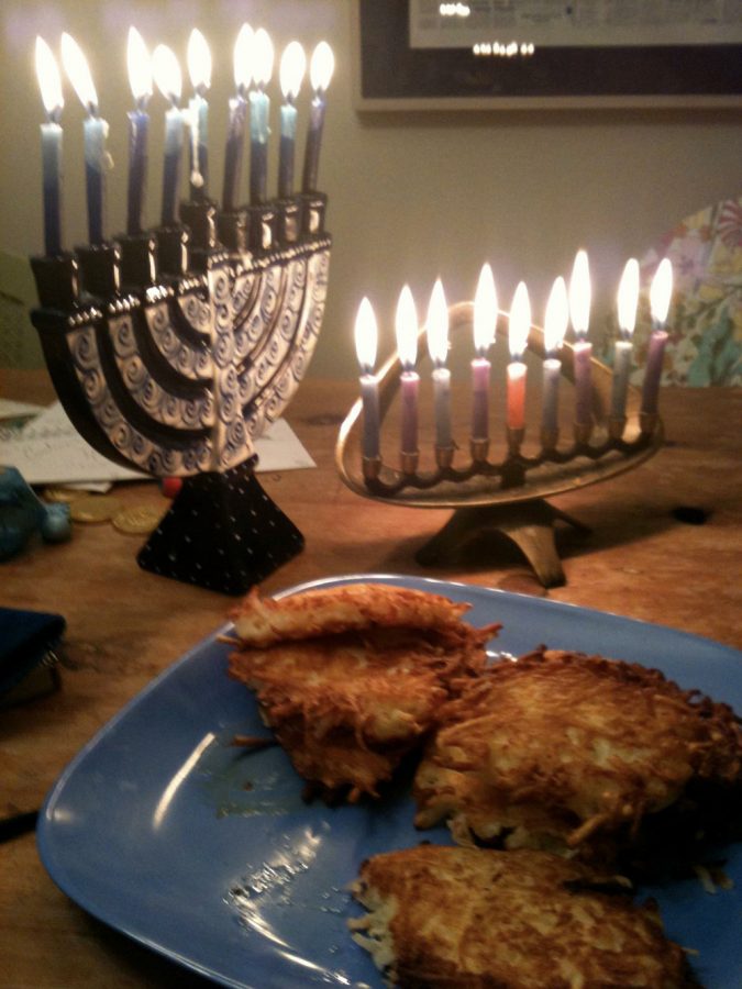 Hanukkah scene