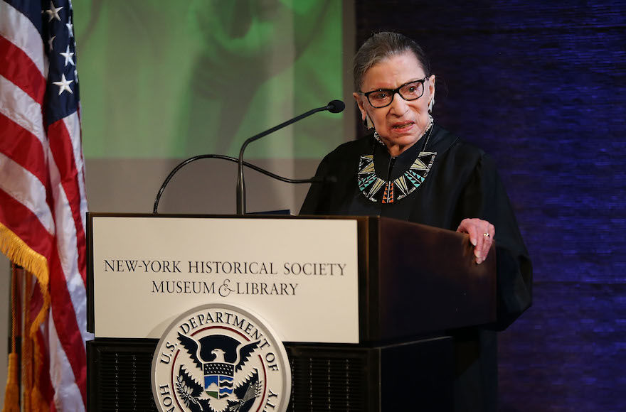 Ruth Bader Ginsburg fractures ribs, is hospitalized