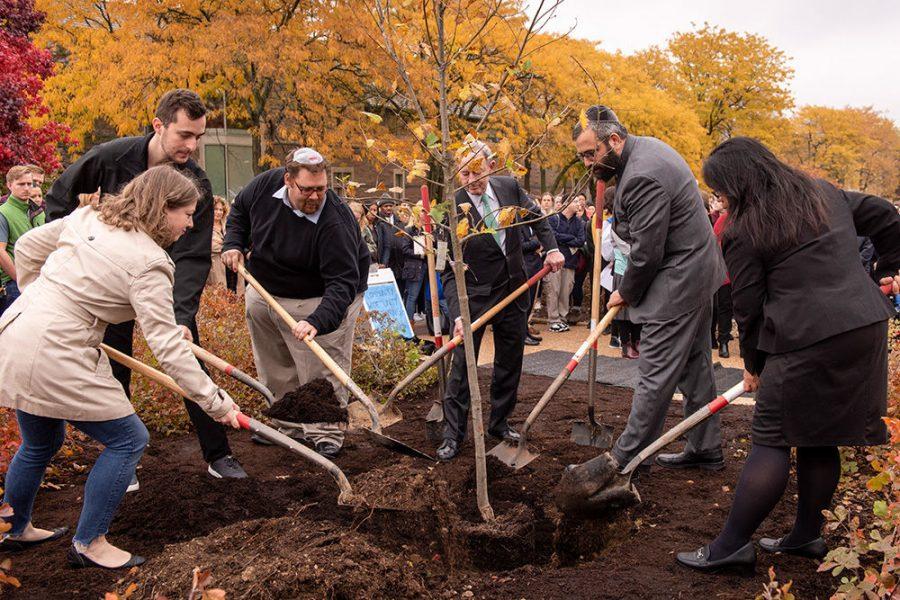 Unity Gathering and Tree Planting at Washington University