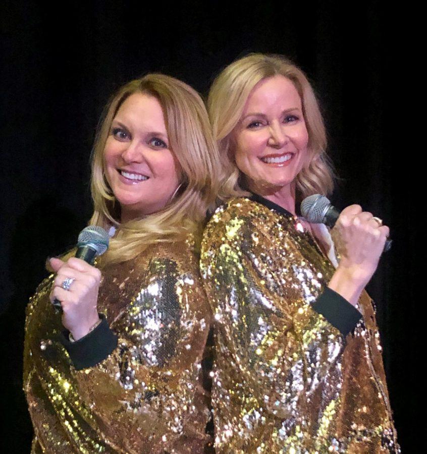 Lip Sync Live Co-Chairs Jennifer Deutsch and Bridget Nathan. 
