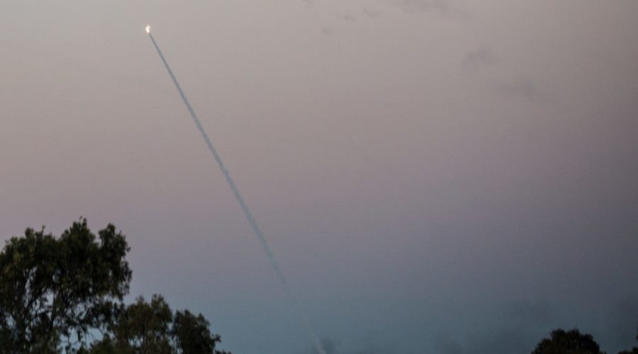 Sirens blare as 2 rockets are fired at Tel Aviv from Gaza