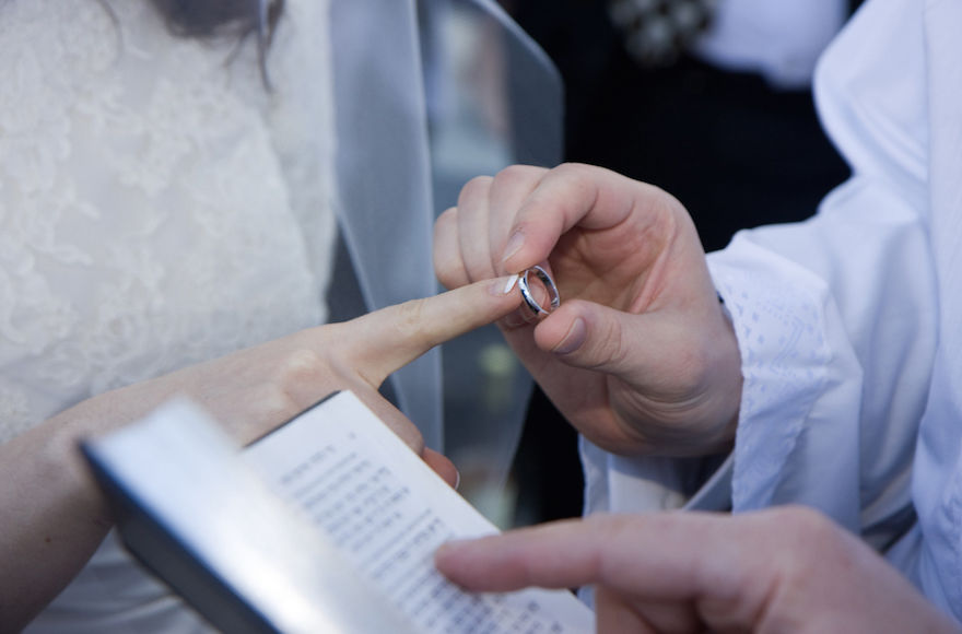 An illustrative photo of a Jewish wedding. Photo: Justin Oberman/Creative Commons