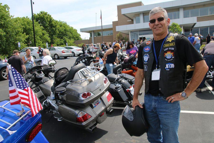 Max Heeres, the founder of the Lost Tribe of Arizona motorcycle club, spent six days on the road to attend the annual Ride 2 Remember in St. Louis. PHOTO: ERIC BERGER