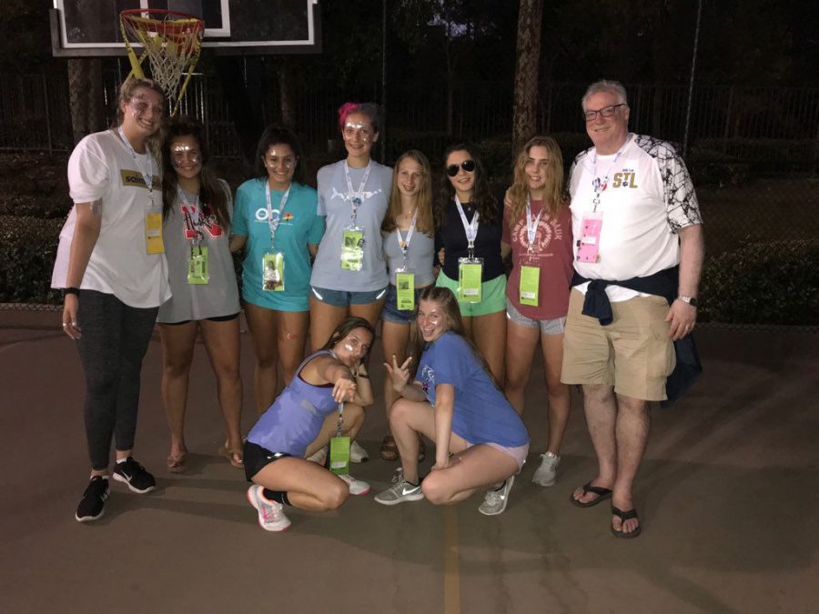 Part of the St. Louis delegation to the Maccabi Games in Orange County  in 2018.