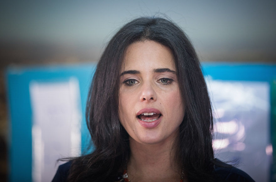 Justice+Minister+Ayelet+Shaked+casting+her+vote+in+preliminary+parliamentary+elections+in+Jerusalem%2C+April+27%2C+2017.+Photo%3A+Yonatan+Sindel%2FFlash90