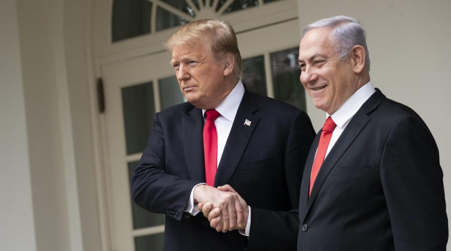President Donald Trump welcomes Israeli Prime Minister Benjamin Netanyahu to White House