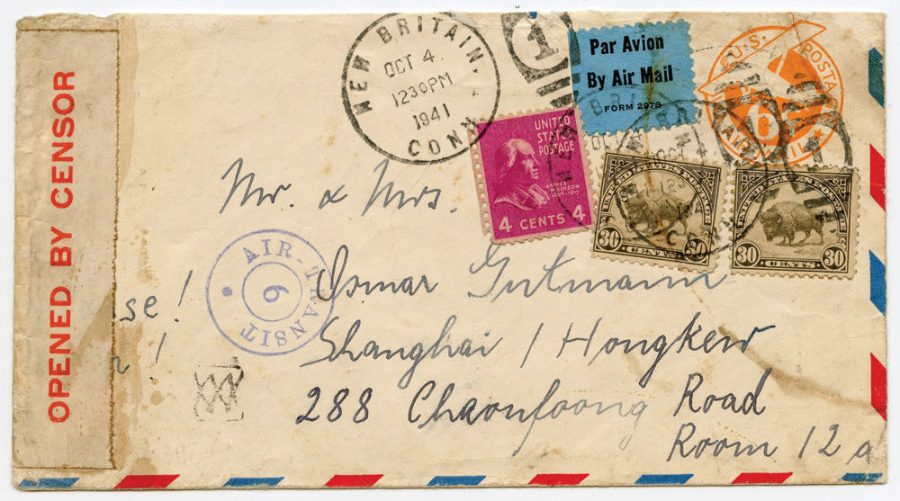 Letter from the Shanghai Ghetto
