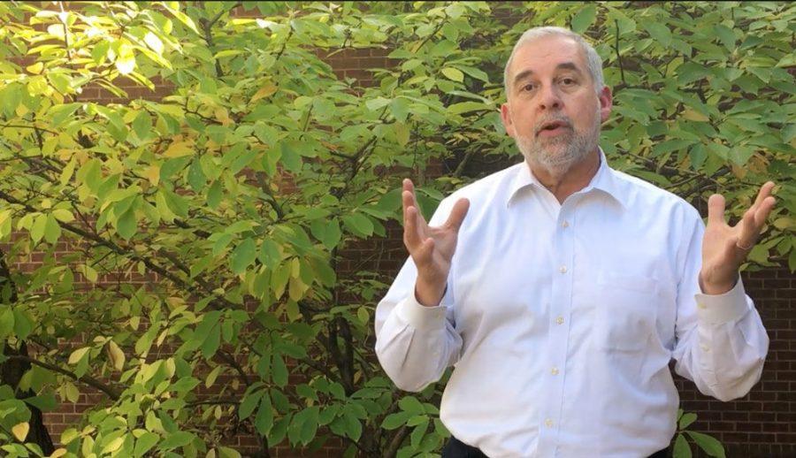 Rabbi James Bennett is one of the hosts of Torah Tuesday, a series of Torah teachings that will be available on Congregation Shaare Emeth’s Facebook page and in its e-newsletter. FACEBOOK VIDEO SCREENSHOT