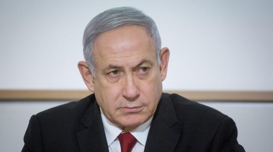 Benjamin Netanyahu, seen on Nov. 12, 2019, is the first sitting Israeli prime minister to be indicted. (Miriam Alster/Flash90)