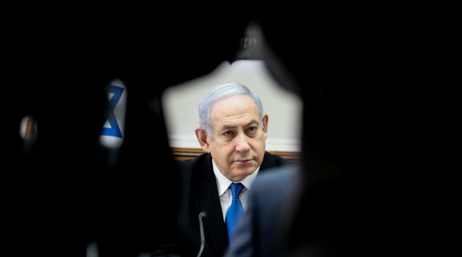 Netanyahu rushed off stage in Ashkelon as rocket fired from Gaza triggers alarms