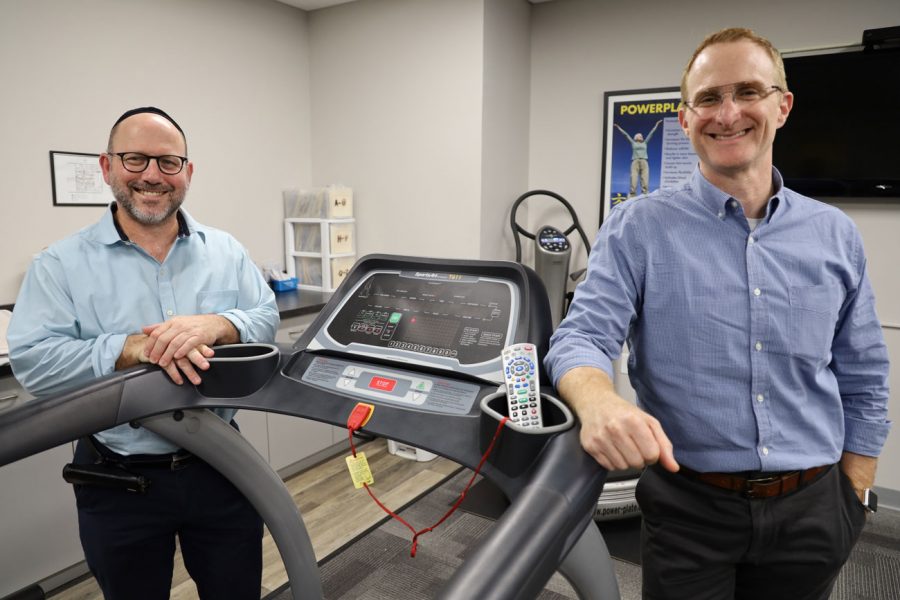Jonathan Gordon, at left,  and Jonty Felsher, founded RPI Therapy Services. Photo: Bill Motchan 