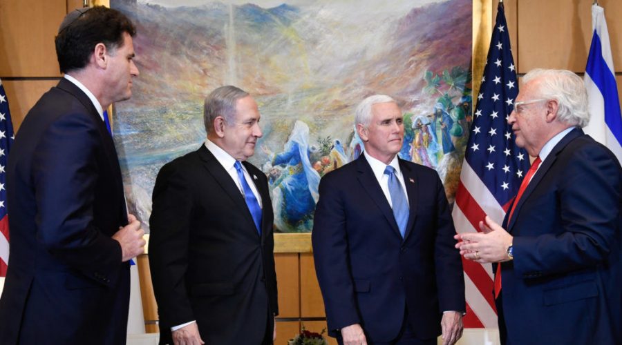 From+left%3A+Israels+ambassador+to+the+U.S.+Ron+Dermer%2C+Israeli+Prime+Minister+Benjamin+Netanyahu%2C+Vice+President+Mike+Pence+and+U.S.+Ambassador+to+Israel+David+Friedman+meet+at+the+U.S.+Embassy+in+Jerusalem%2C+Jan.+23%2C+2020.+Photo%3A+Matty+Stern%2FU.S.+Embassy+Jerusalem%2FFlash90