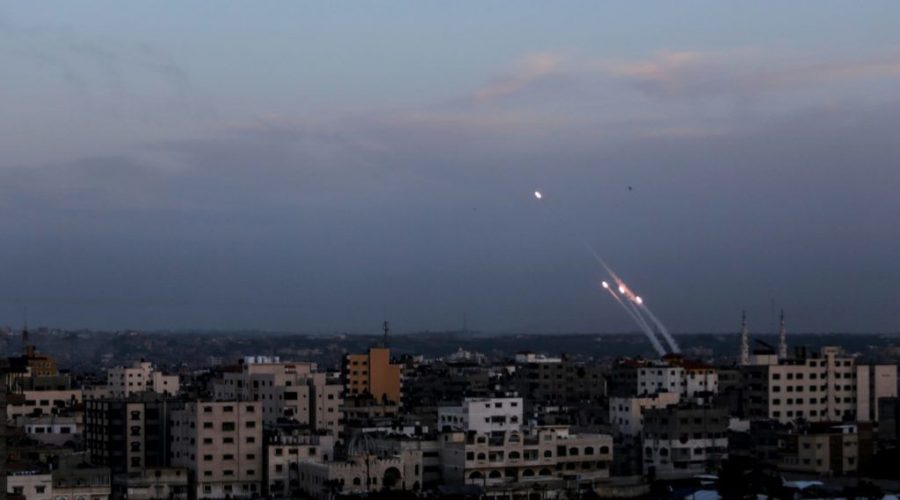 Palestinians+fire+rocket+from+Gaza+at+southern+Israel+for+fourth+day+in+a+row