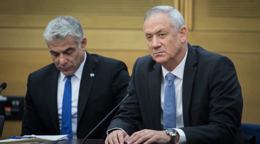 Yair Lapid once allied with Benny Gantz. Now he wants to keep him from becoming prime minister.