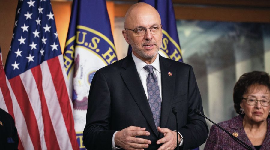 Representative Ted Deutch, D-Fla., speaks in Washington, D.C., Jan. 28, 2020. He is one of four authors of the letter.  