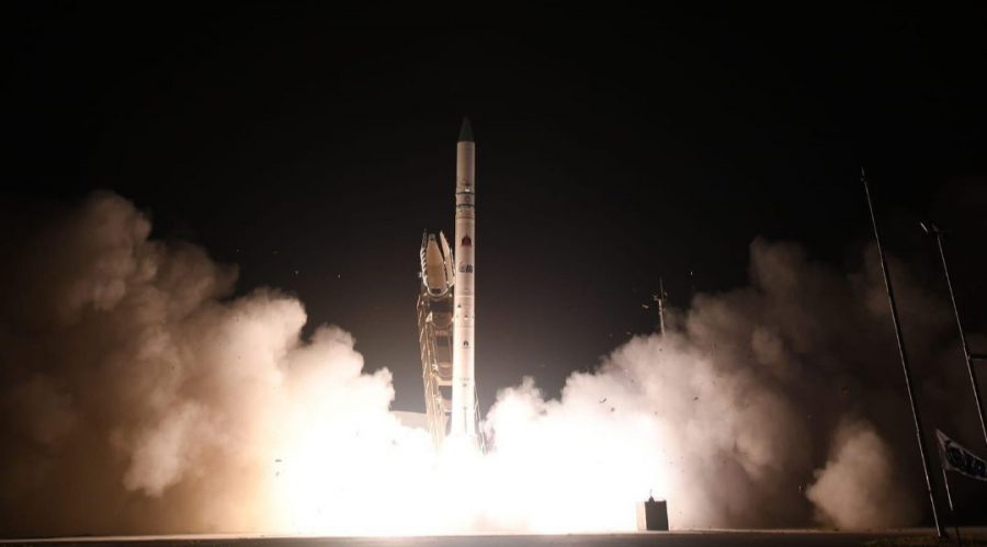 The+Ofek+16+reconnaissance+satellite+blasts+off+into+space+from+a+launch+site+in+central+Israel+on+July+6%2C+2020.+%28Israel+Ministry+of+Defense+Spokespersons+Office%29