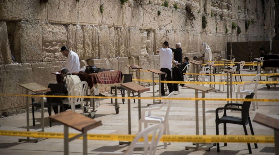 Jews may not be able to visit the Western Wall — but they can still have their prayers placed there
