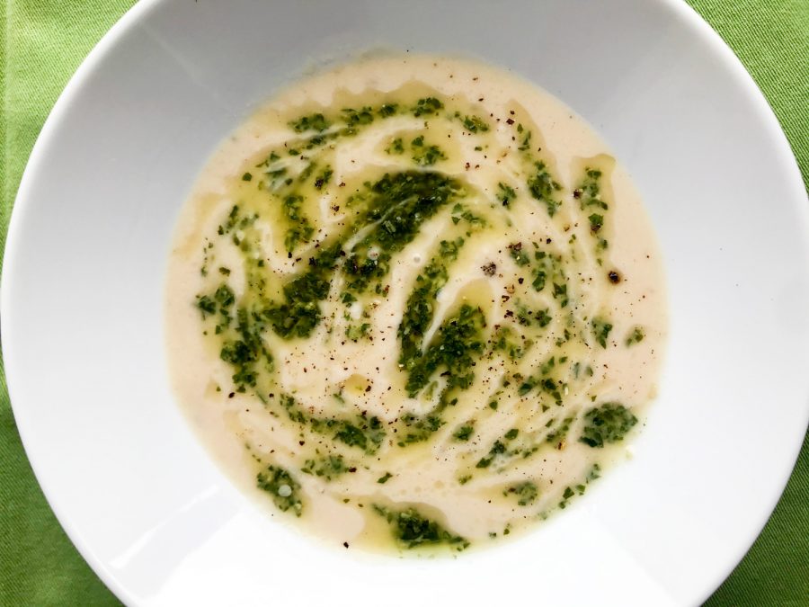 Cold Potato Leek Soup (Vichyssoise)