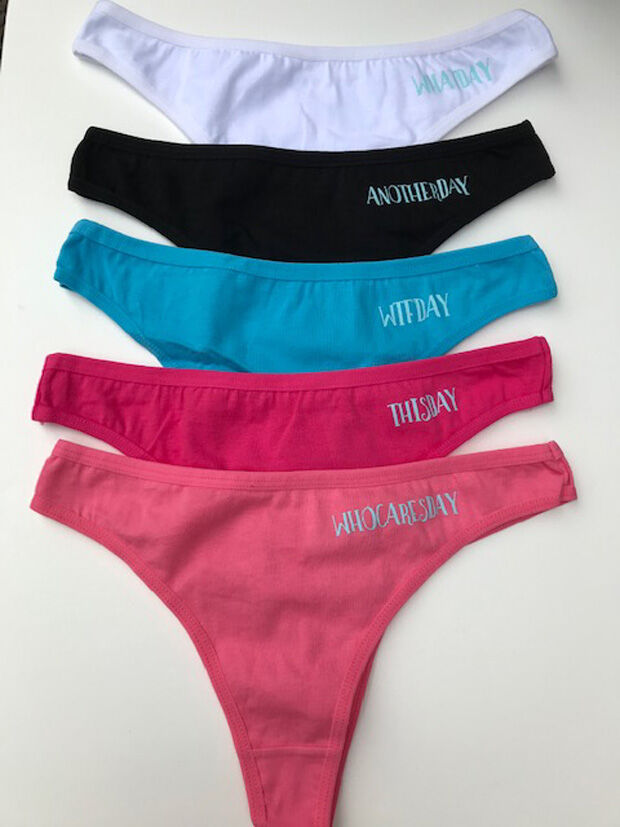 Pandemic Panties Co. is donating half the profits from sales of their pandemic day-of-the-week underwear to three nonprofits, including the Harvey Kornblum Jewish Food Pantry. 