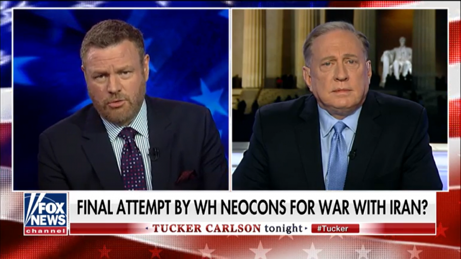 Douglas Macgregor, right, appears on Fox News, Dec. 30, 2019. (Screenshot)  