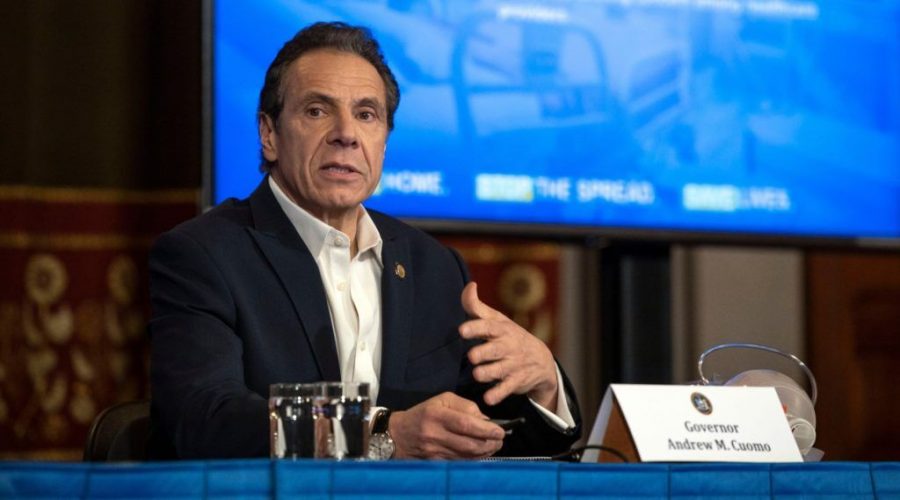 New+York+Gov.+Andrew+Cuomo+talks+to+reporters+in+Albany+at+his+daily+news+conference+about+the+coronavirus+crisis%2C+March+29%2C+2020.+%28Office+of+Gov.+Andrew+Cuomo%29