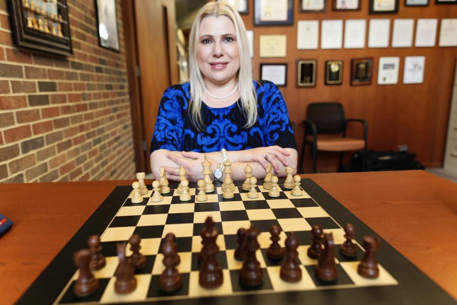 Chess grandmaster Susan Polgar directs the Susan Polgar Institute for Chess Excellence at Webster University. Photo: Bill Motchan