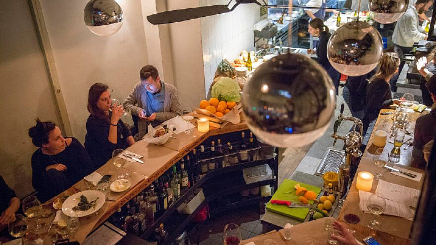 The+North+Abraxas+restaurant+in+Tel+Aviv%2C+on+Feb.+22%2C+2017.+Photo+by+Miriam+Alster%2FFlash90.%C2%A0