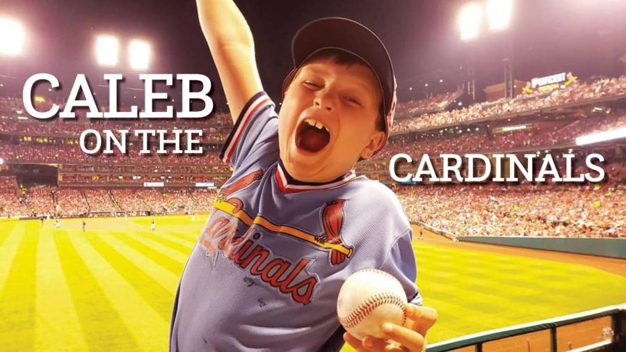 Caleb on the Cardinals