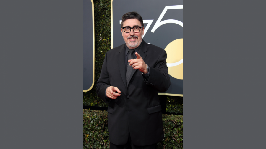 Alfred Molina arrives for the 75th Golden Globe Awards at the Beverly Hilton. (Dan MacMedan-USA TODAY NETWORK)
