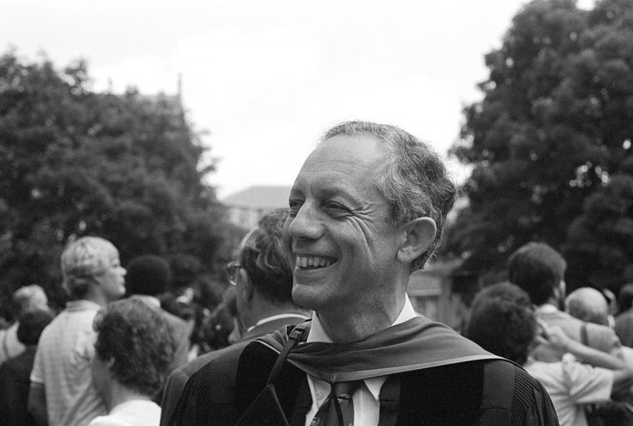 Michael+Friedlander+at+Washington+University+Commencement%2C+May+1982+for+Rachels+graduation.