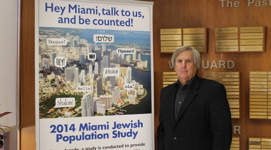 Ira Sheskin, a prominent Jewish demographer, conducted at least 43 Jewish federation population surveys between 1982 and 2014. (Uriel Heilman)