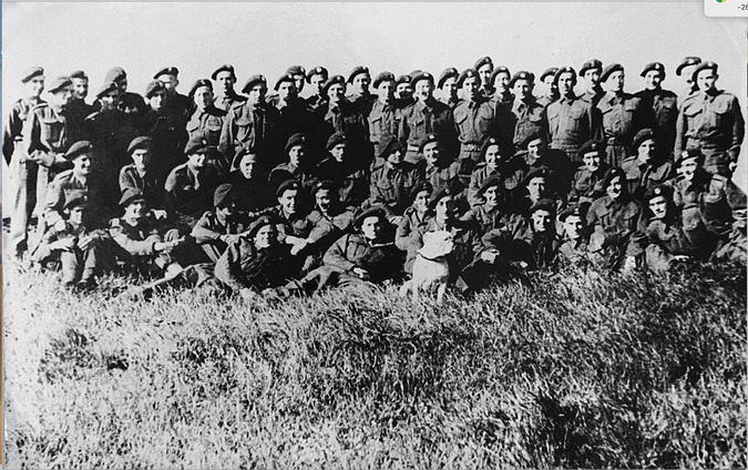 Courtesy of Leah Garrett.
The Titular Troop: X-Troop at Aberdovey, 1943