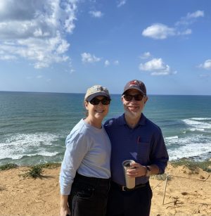 Edward and Avril Adelman immigrated in 2018 from St. Louis to Israel and now live in Tel Mond, a town of 13,000 east of Netanya.