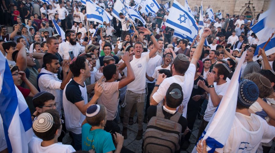 At+a+Jerusalem+march+featuring+chants+of+%E2%80%98Death+to+Arabs%2C%E2%80%99+Israeli+police+arrest+17+Palestinian+protesters