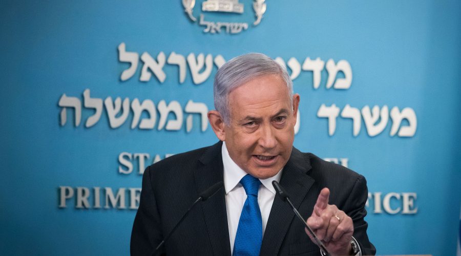 Netanyahu condemns incitement from ‘all sides’ but also decries ‘election fraud’ as Israeli officials fear violence
