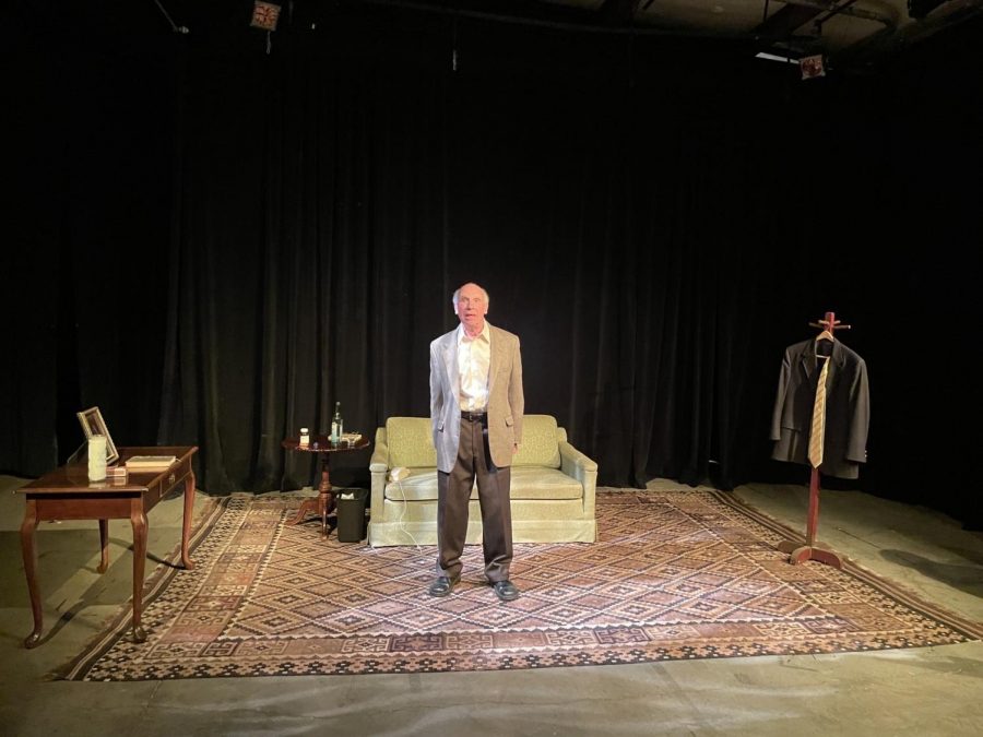 Aaron Krawitz stars in Golgotha from Aug 19-22 at Talking Horse Productions in Columbia.