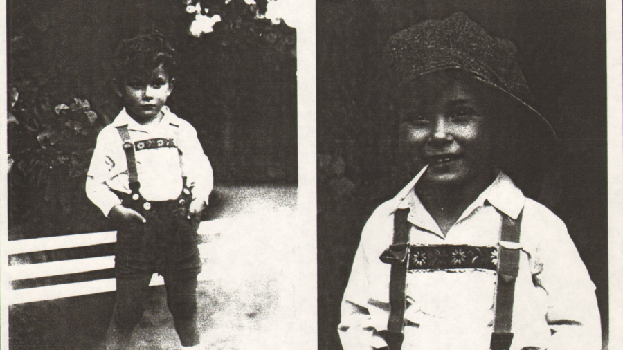 This cute Austrian kid, grew up, hid in France, & fought Nazis as an Italian partisan