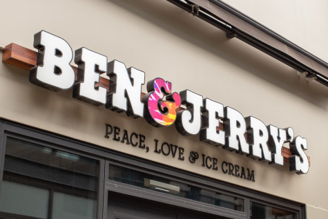 Ben & Jerrys Ice-Cream Shop. Credit: Joshua Small-Photographer/Shutterstock.