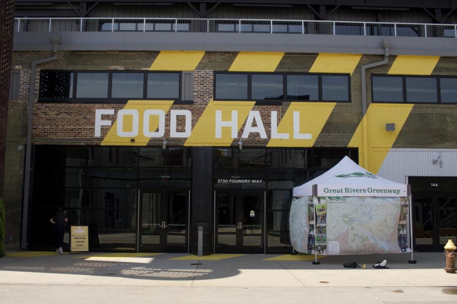 6.	Exterior of the food hall entrance