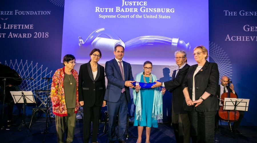 How+Ruth+Bader+Ginsburg+helped+an+effort+to+promote+female+leadership+in+Jewish+institutions