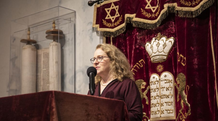 Rabbi Mary Zamore, the executive director of the Womens Rabbinic Network (Steve Shawl)
