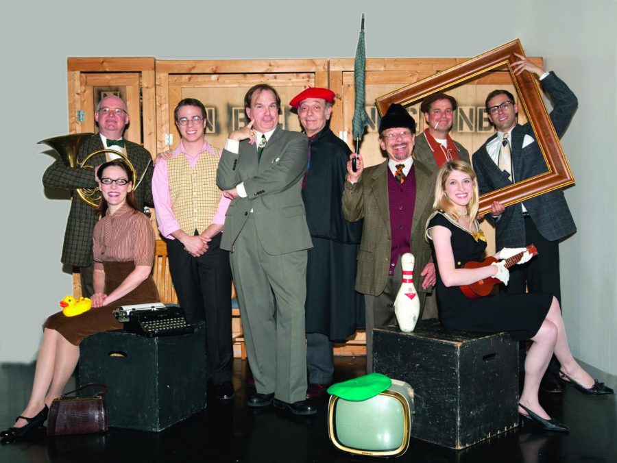 New Jewish Theatre will revisit Neill Simons Laughter on the 23rd Floor for the opening of its 2022 season. Above: A photo of the cast of NJTs 2010 production of the play. (John Lamb)
